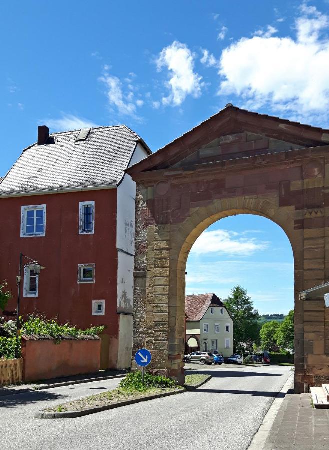 Ferienhaus am Stadtgraben Hornbach Exterior foto